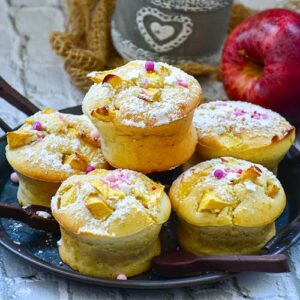 Apple Lemon with Cinnamon Muffins Recipe
